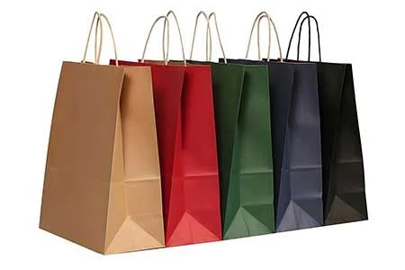 Sac de courses en papier personnalis&eacute;&nbsp;&ndash;&nbsp;Sacs d'emballage de marque sur mesure
